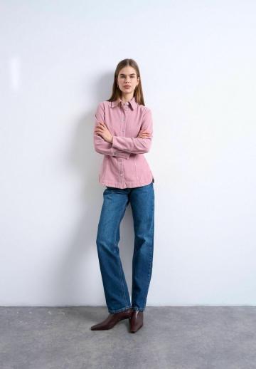 Джинсовая блузка