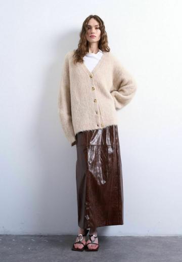 Длинный кардиган