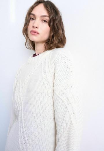 Длинный пуловер