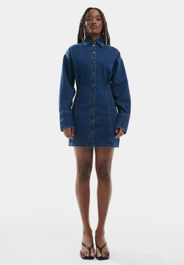 Джинсовое платье