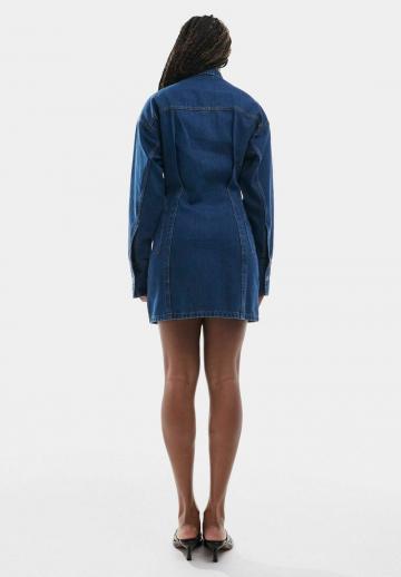 Джинсовое платье