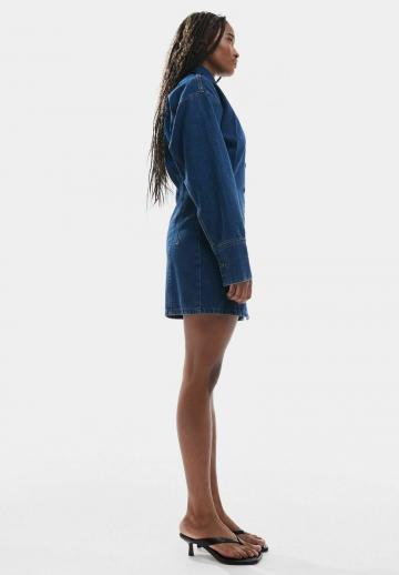 Джинсовое платье