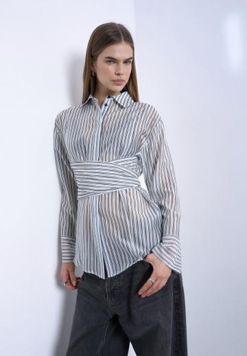 Длинная блузка