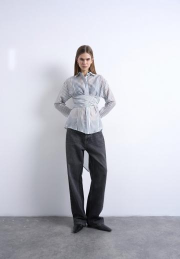 Длинная блузка