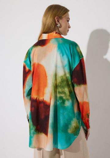 Длинная блузка