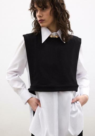 Блузка без рукавов