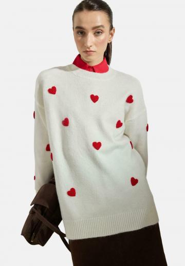 Длинный пуловер