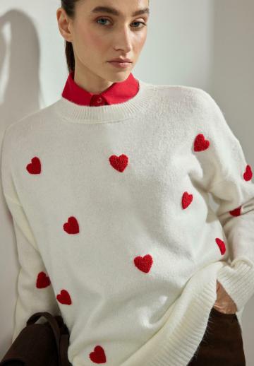 Длинный пуловер