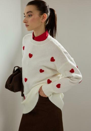 Длинный пуловер