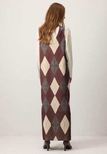 Вязаное платье