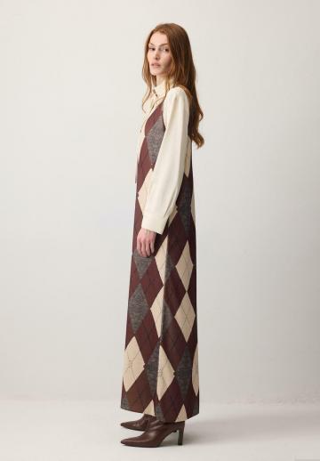 Вязаное платье