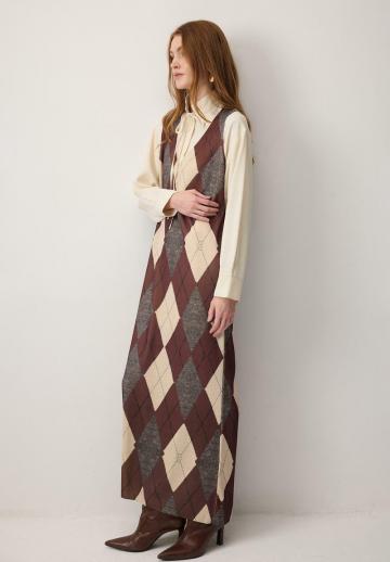 Вязаное платье