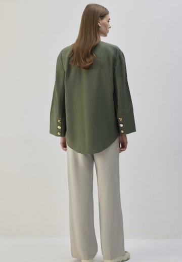 Длинная блузка