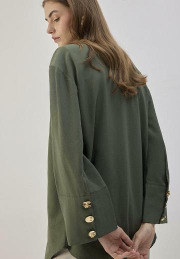 Длинная блузка