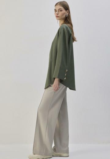 Длинная блузка