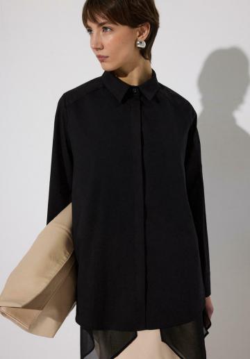 Длинная блузка