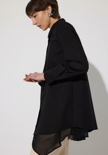 Длинная блузка