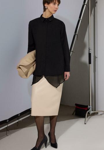 Длинная блузка