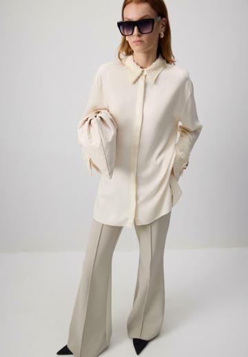 Длинная блузка