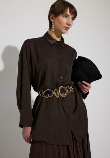 Длинная блузка