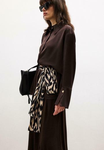 Длинная блузка