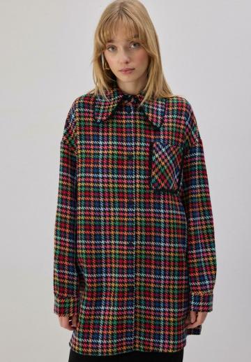 Длинная блузка