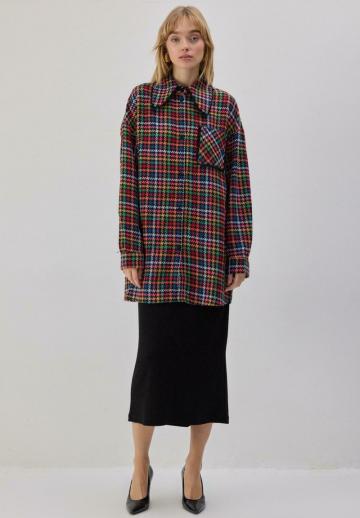 Длинная блузка