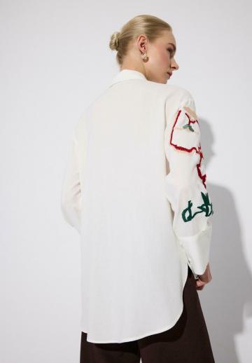 Длинная блузка