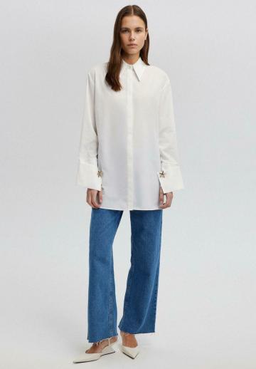 Длинная блузка