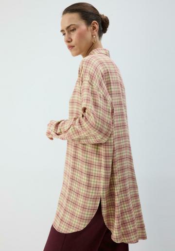 Длинная блузка