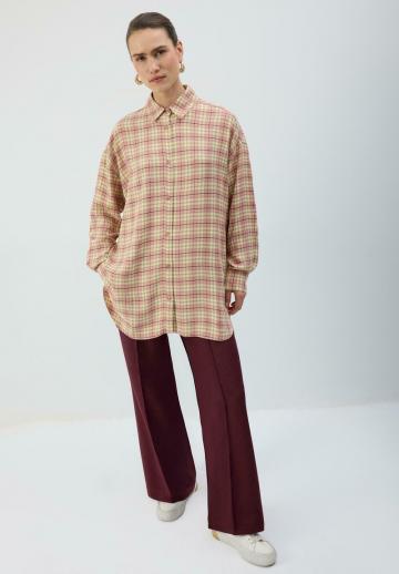 Длинная блузка