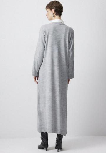 Вязаное платье