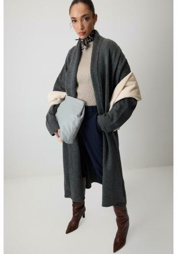 Длинный кардиган