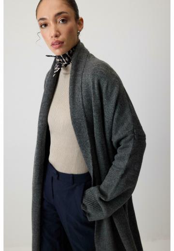 Длинный кардиган