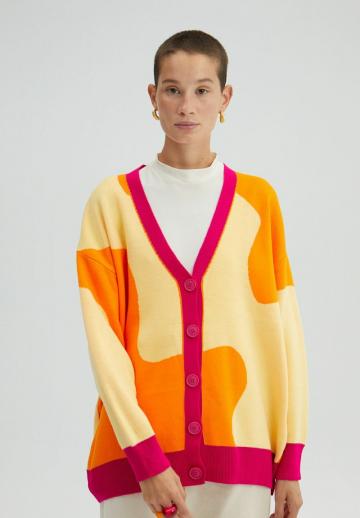 Длинный кардиган