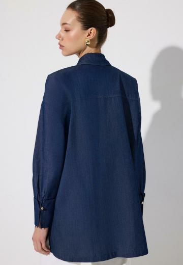 Длинная блузка