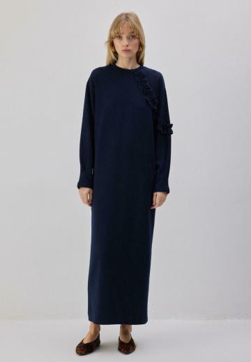 Вязаное платье