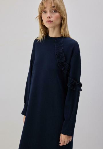 Вязаное платье