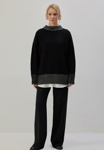 Длинный пуловер