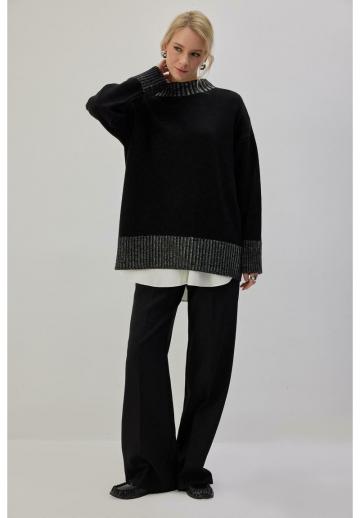 Длинный пуловер