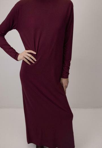 Вязаное платье