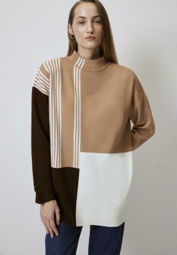 Длинный пуловер