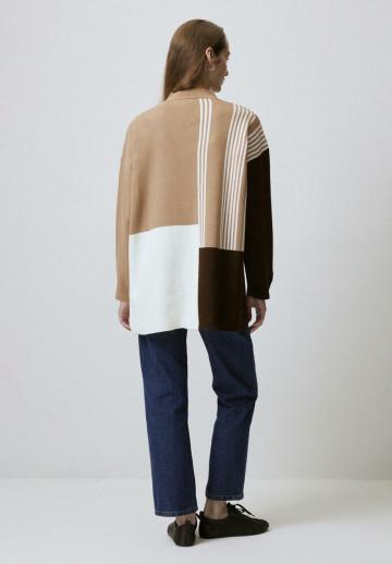 Длинный пуловер