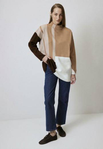 Длинный пуловер