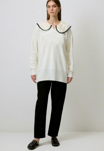 Длинный пуловер