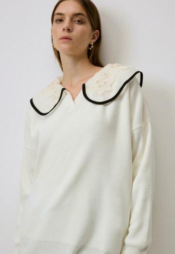 Длинный пуловер