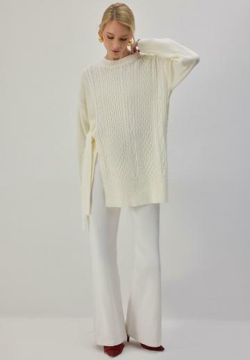 Длинный пуловер