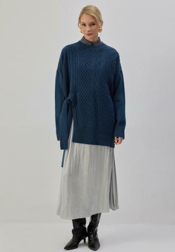 Длинный пуловер