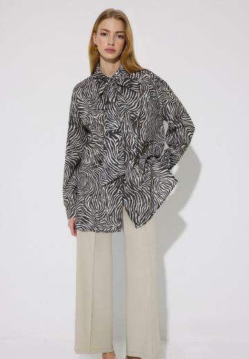 Длинная блузка