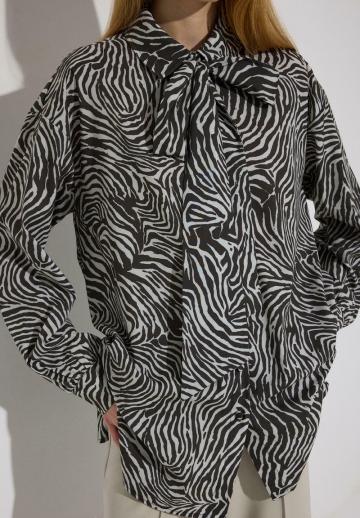 Длинная блузка